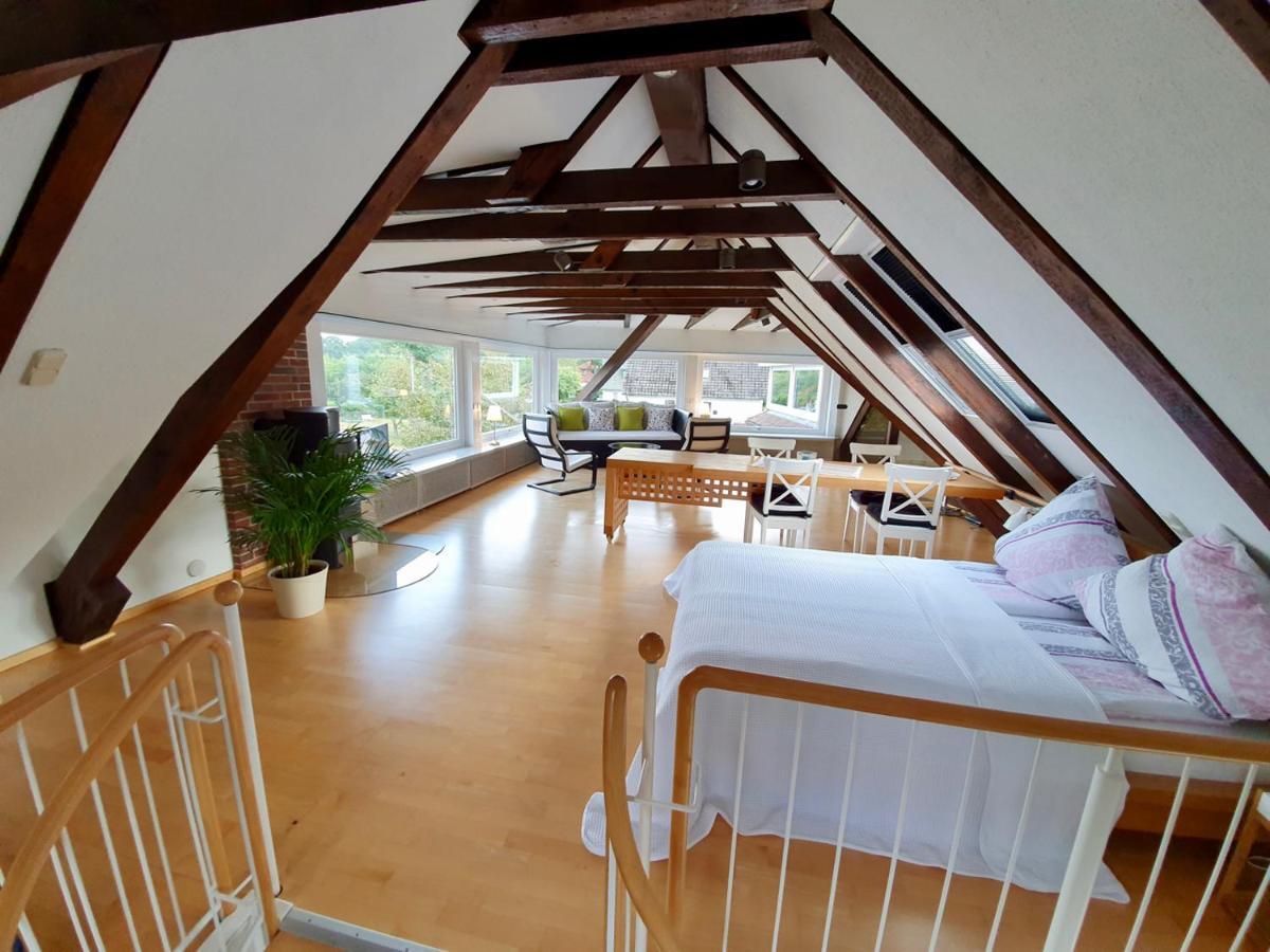 Ferienwohnung Im Auetal - Wohnung I Ханштедт Экстерьер фото